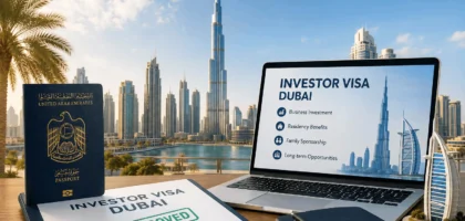 Investor Visa Dubai Complete 2026 Application Guide & Benefits